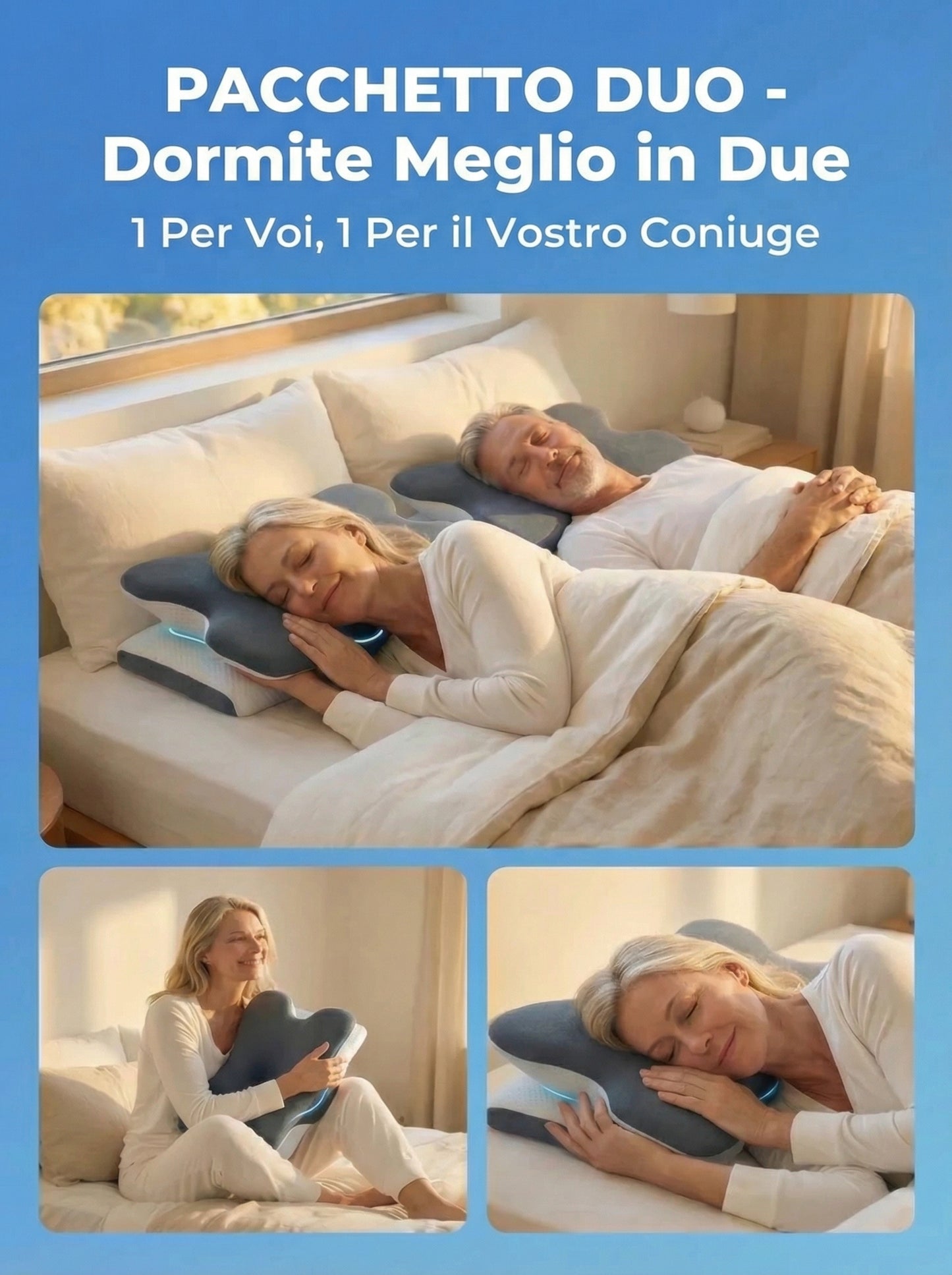 Cuscino Ergonomico Cervicale Cervi-Zen™